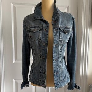 Christopher Blue Classic Denim Jean Jacket